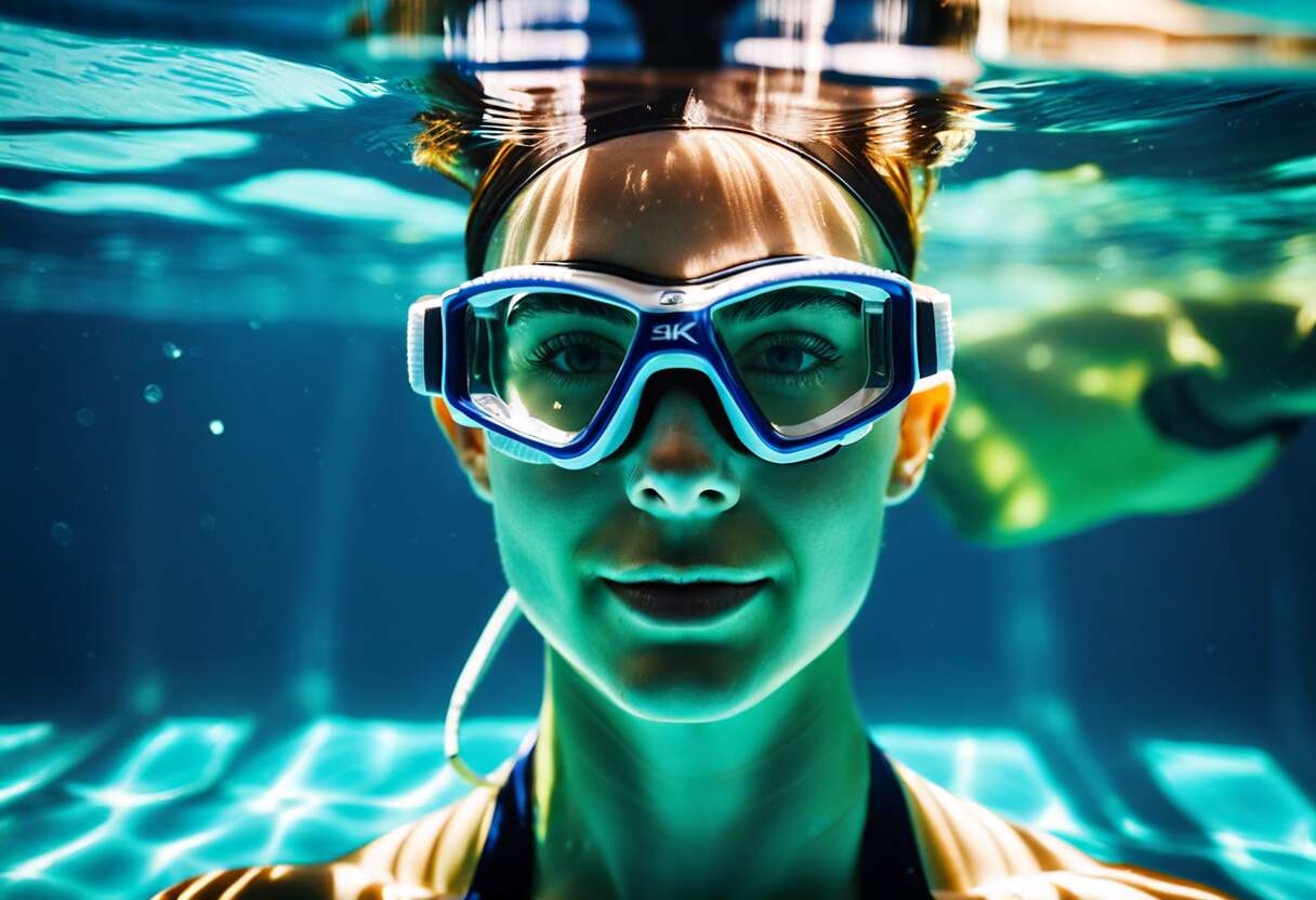 Choix de lunettes de natation : vision et confort sous l'eau