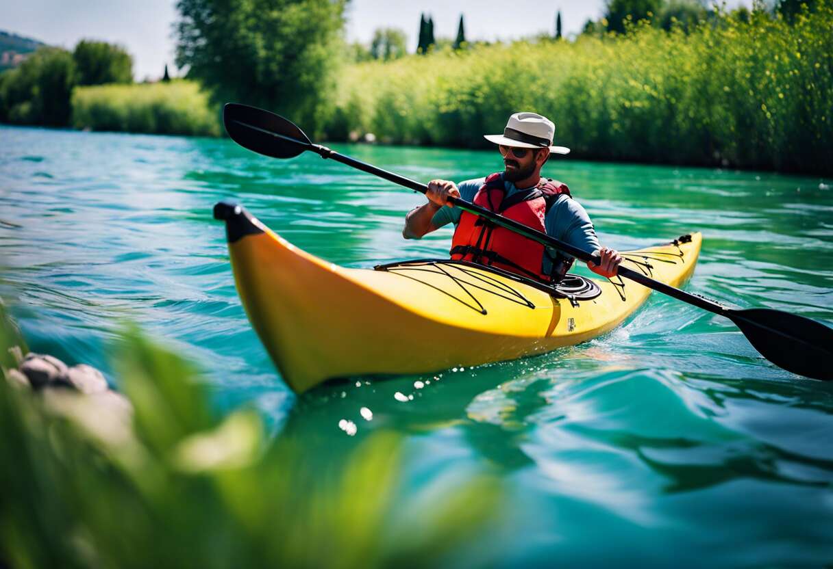 Découverte en vidéo : le Rhône et son canal en kayak